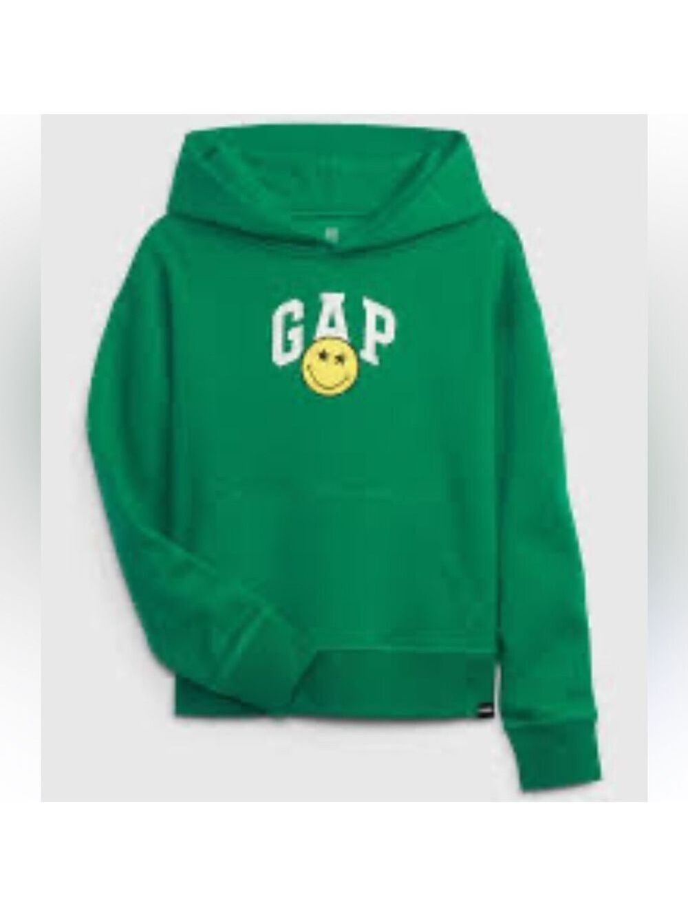 Gap × Smiley Green Happy Hoodie - Size Small